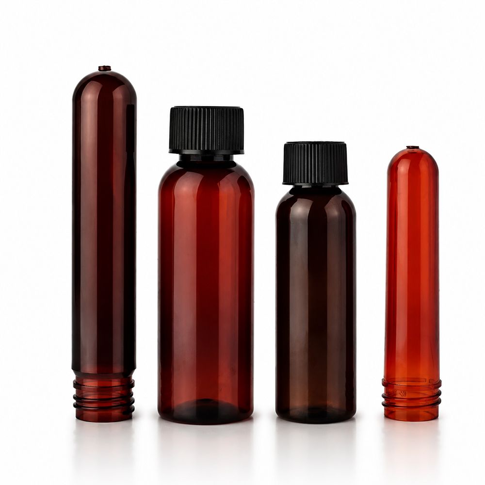 Recycled rPET Cosmetic Bottle Preforms Eco-Friendly PET Preforms
